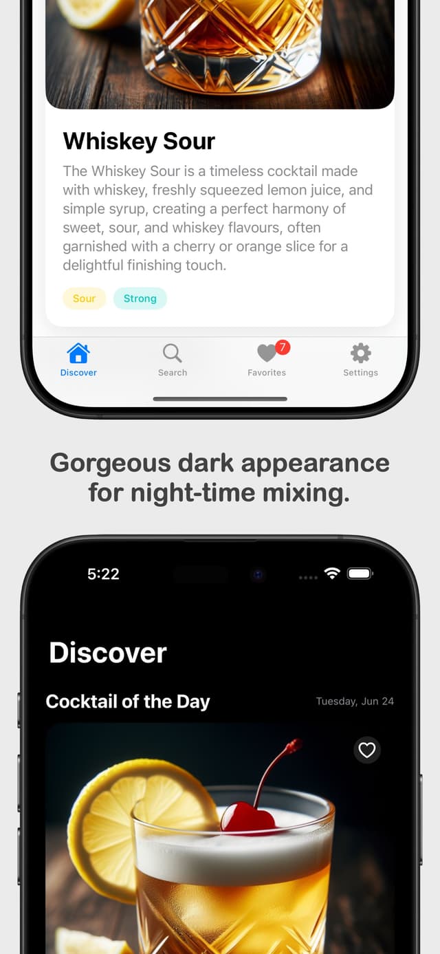 Dark Mode Interface
